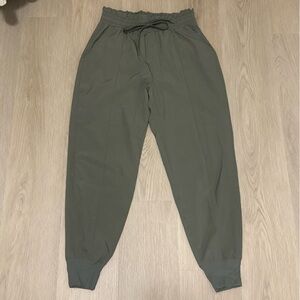 Abercrombie & Fitch Olive Green Jogger Pants